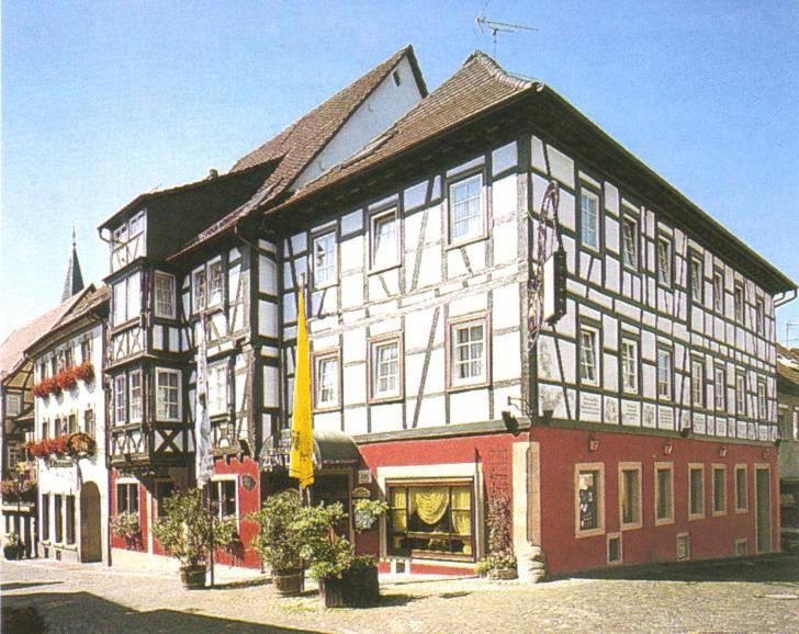 Hotel Zum Lamm Gundelsheim  Dış mekan fotoğraf